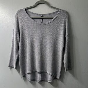 Aerie Light Gray Women's Crew Neck Sweater
